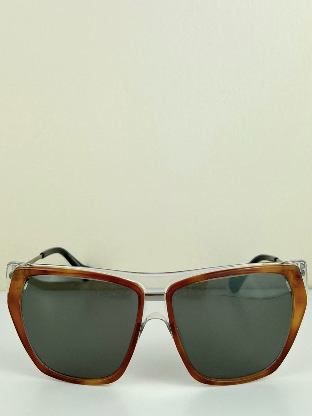 BALENCIAGA BROWN SQUARE SUNGLASSES - Picture 9 of 11